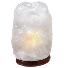 Himalayan Salt Lamp - Natural Cut - Small White 6-8 lbs.